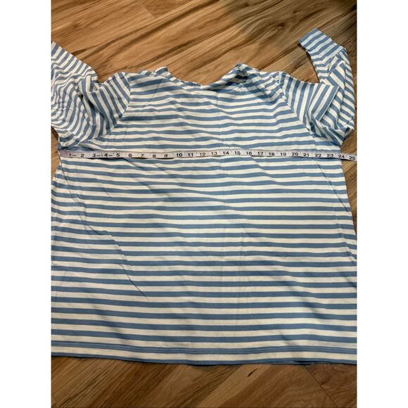 Gudrun Sjoden stripped cotton top size XXL - Picture 6 of 7